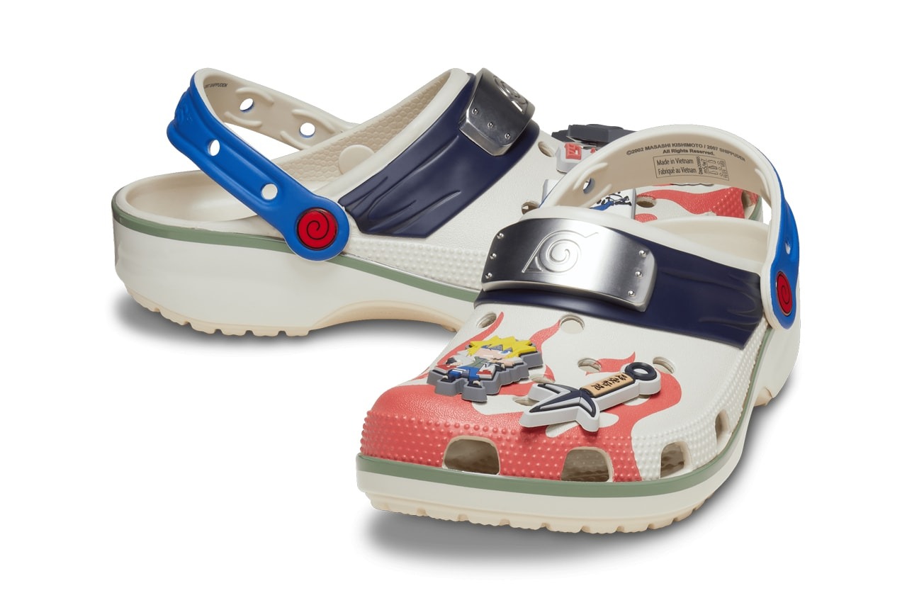 原諒我，佐助！Crocs x《火影忍者》最新聯名系列鞋款公開
