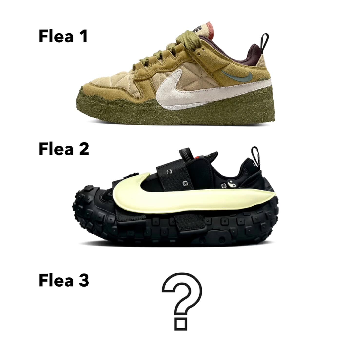 這次可別低估了！消息稱 Nike 將在 2025 年上架 CPFM Air Flea 3 最新聯名鞋款