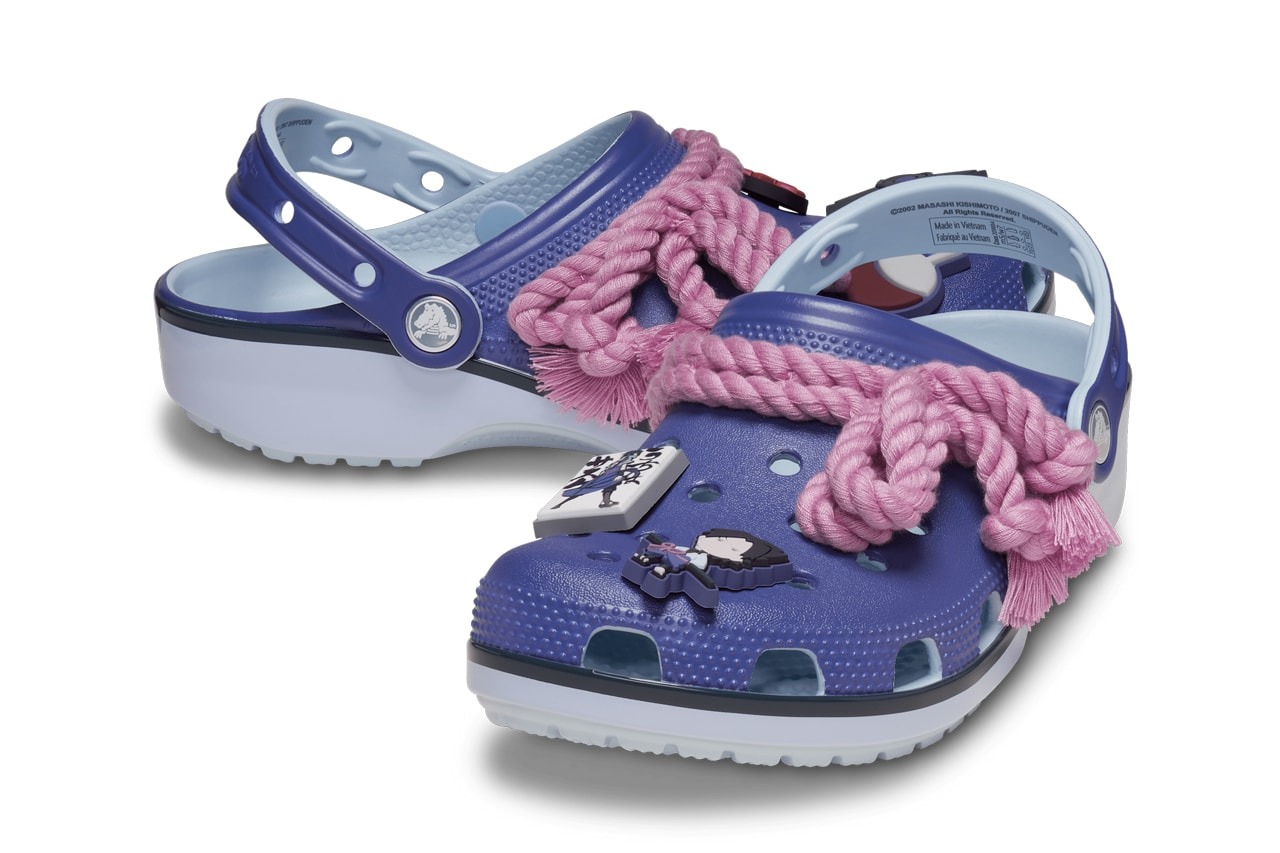 原諒我，佐助！Crocs x《火影忍者》最新聯名系列鞋款公開