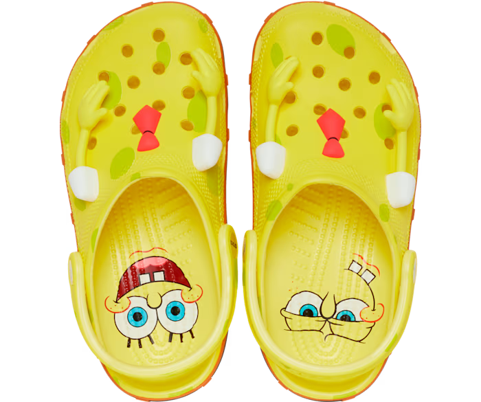 是誰住在深海的大鳳梨裡？《海綿寶寶》x Crocs 全新聯名系列鞋款正式發佈