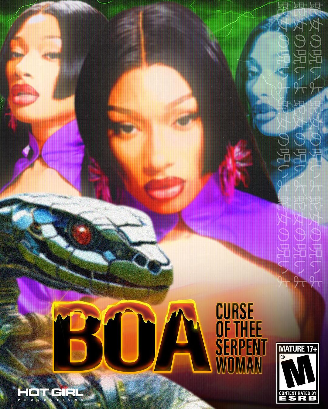 別再被誤導了！網傳 Netflix 讓 Megan Thee Stallion 來飾演「非裔蛇姬」就是個假新聞！