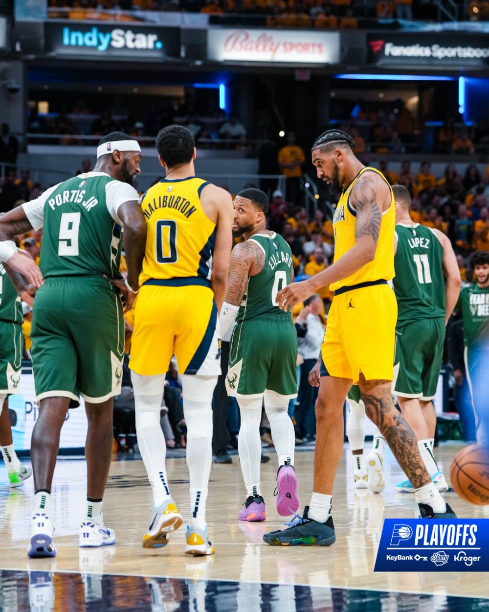 公鹿遭淘汰輸不起？Patrick Beverley 用球兩度怒砸溜馬球迷，網撻伐：聯盟應該把他禁賽！