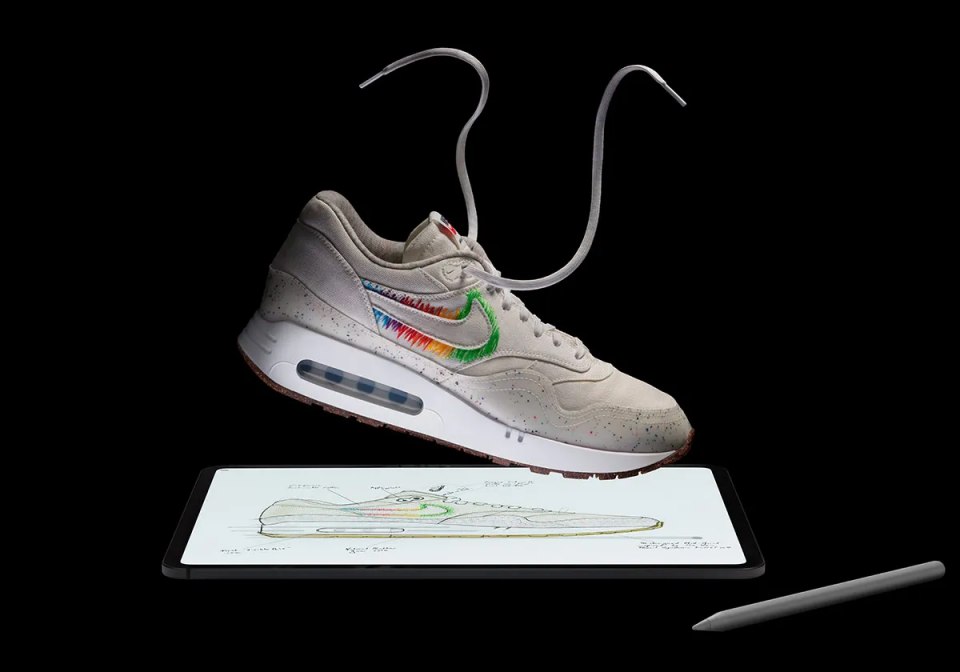 2024 蘋果發表會「One More Thing」竟是庫克腳上的 Nike Air Max 1 '86「Made On iPad」