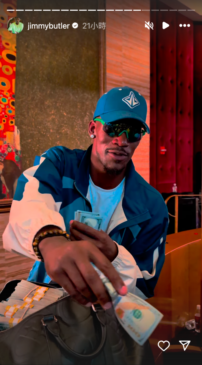 贏到給球迷吃紅！Jimmy Butler 參加名人德州撲克比賽，All In 大勝讓內馬爾事後留言：Fuxk U！