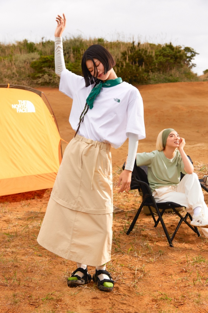 一同全方位探索！日本人氣藝人山田葵詮釋 The North Face 夏季新品服飾，特賣同步開跑！
