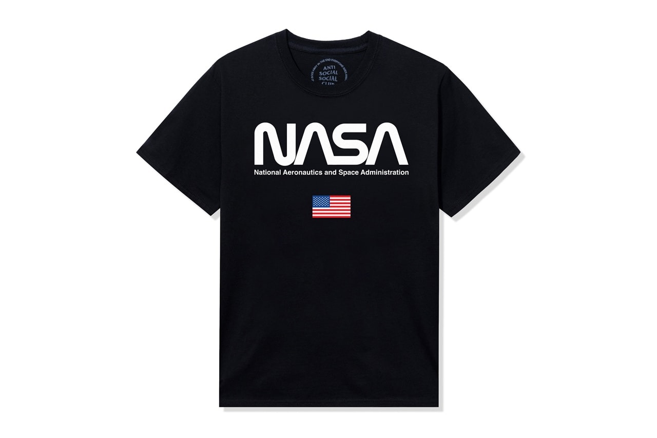 竟還有「三方聯名」！Anti Social Social Club x NASA 全新合作系列正式發布