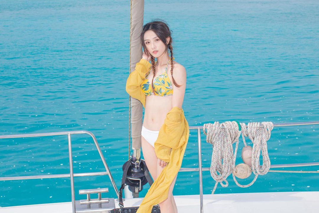 仙又香又正！啦啦隊女神「君白」美顏無敵，網友大讚：「中職氣質第一！」