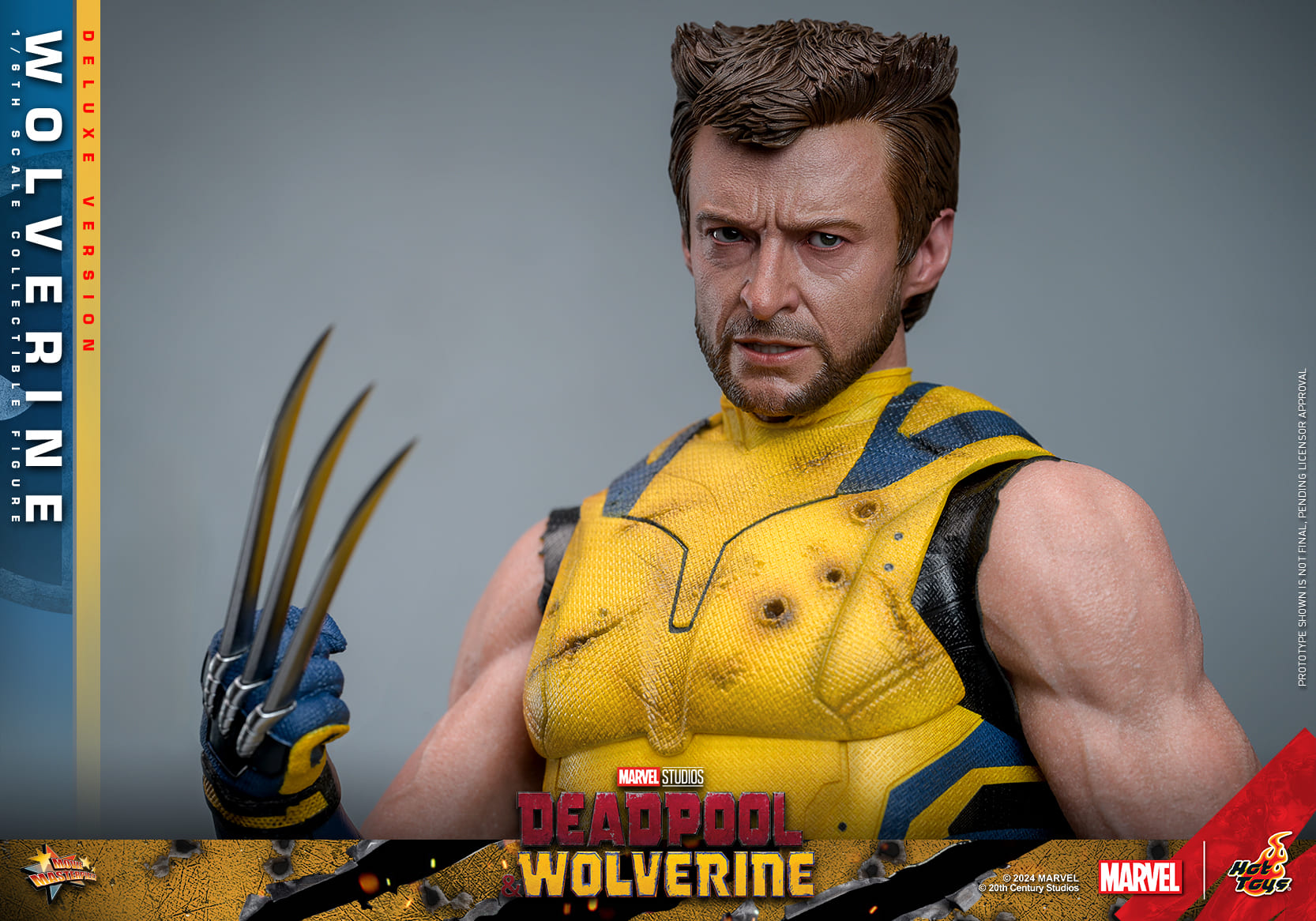 這隻必收！Hot Toys 重磅發售《死侍與金鋼狼》可動人偶！休叔表情被完美刻劃