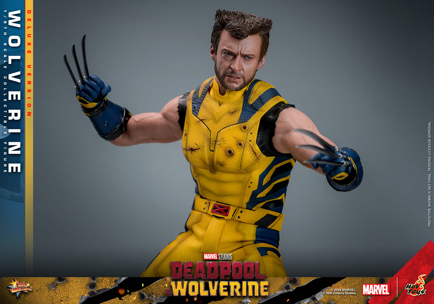 這隻必收！Hot Toys 重磅發售《死侍與金鋼狼》可動人偶！休叔表情被完美刻劃