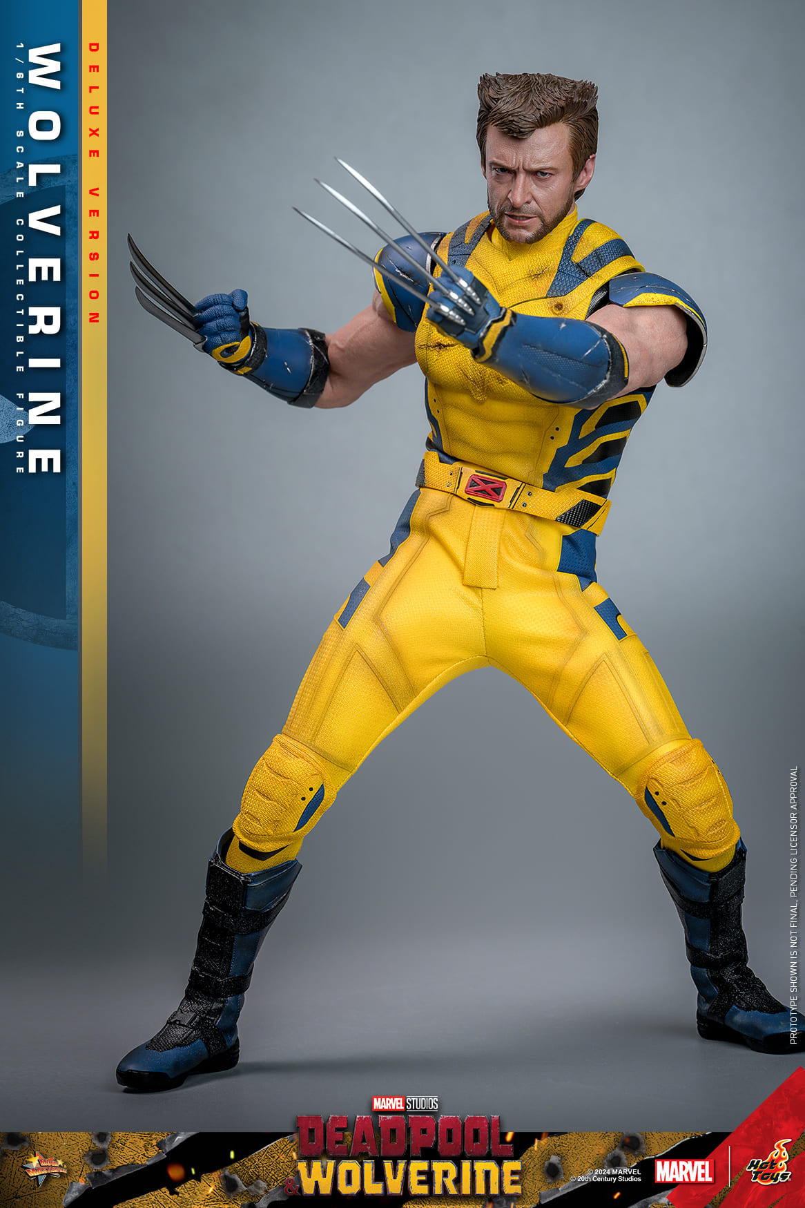 這隻必收！Hot Toys 重磅發售《死侍與金鋼狼》可動人偶！休叔表情被完美刻劃