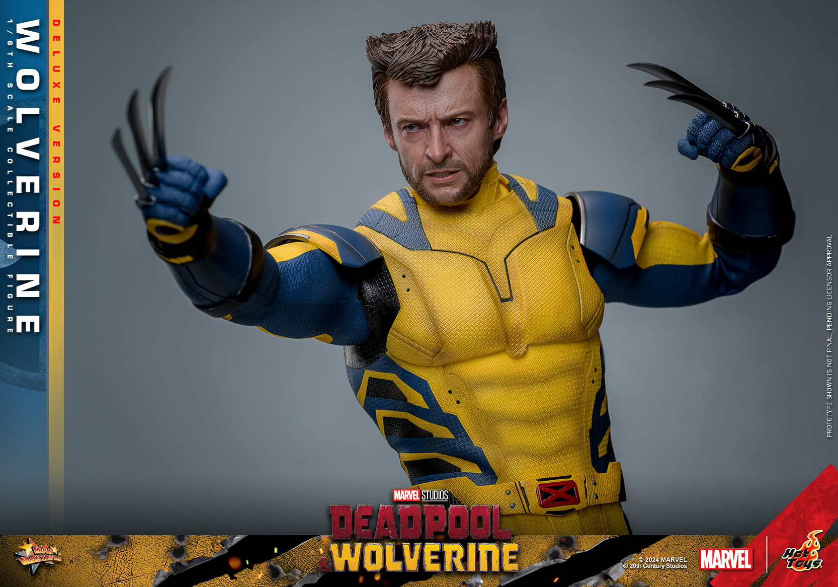 這隻必收！Hot Toys 重磅發售《死侍與金鋼狼》可動人偶！休叔表情被完美刻劃