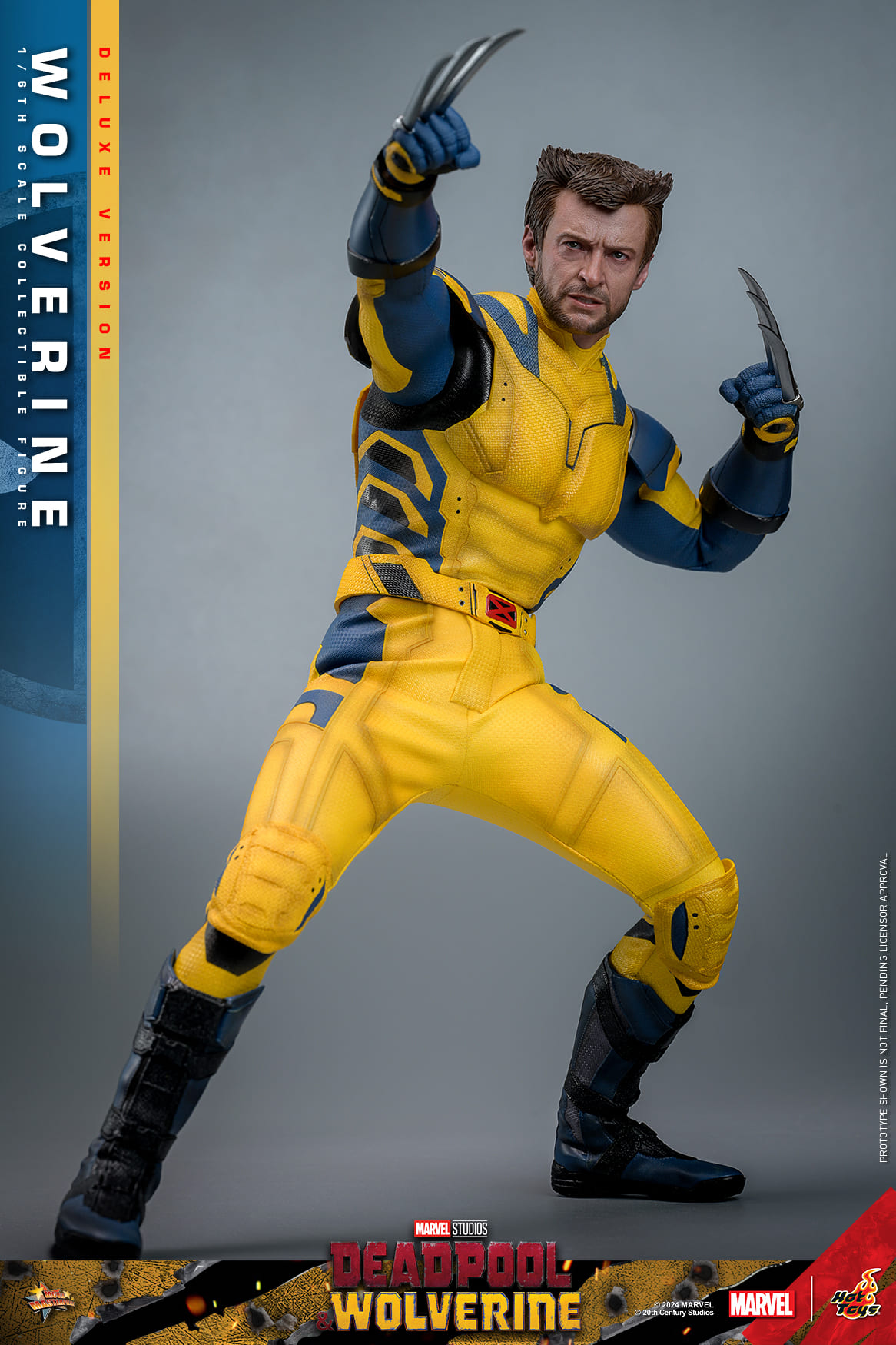 這隻必收！Hot Toys 重磅發售《死侍與金鋼狼》可動人偶！休叔表情被完美刻劃