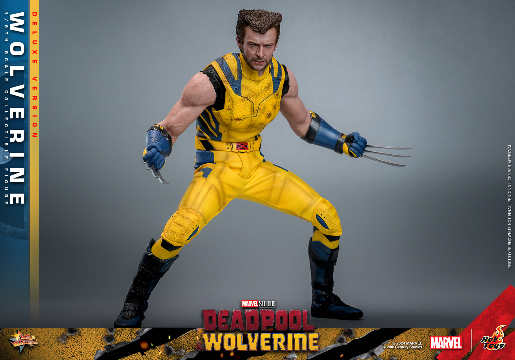 這隻必收！Hot Toys 重磅發售《死侍與金鋼狼》可動人偶！休叔表情被完美刻劃