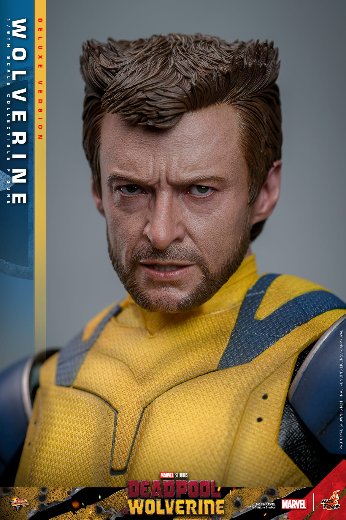 這隻必收！Hot Toys 重磅發售《死侍與金鋼狼》可動人偶！休叔表情被完美刻劃