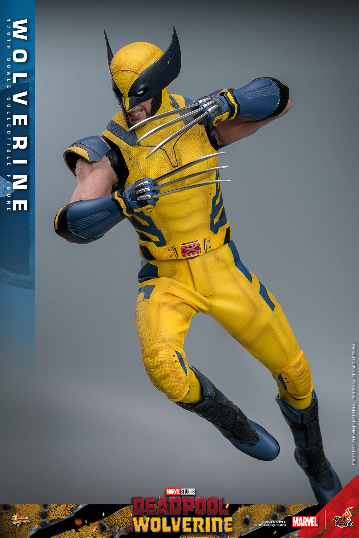 這隻必收！Hot Toys 重磅發售《死侍與金鋼狼》可動人偶！休叔表情被完美刻劃