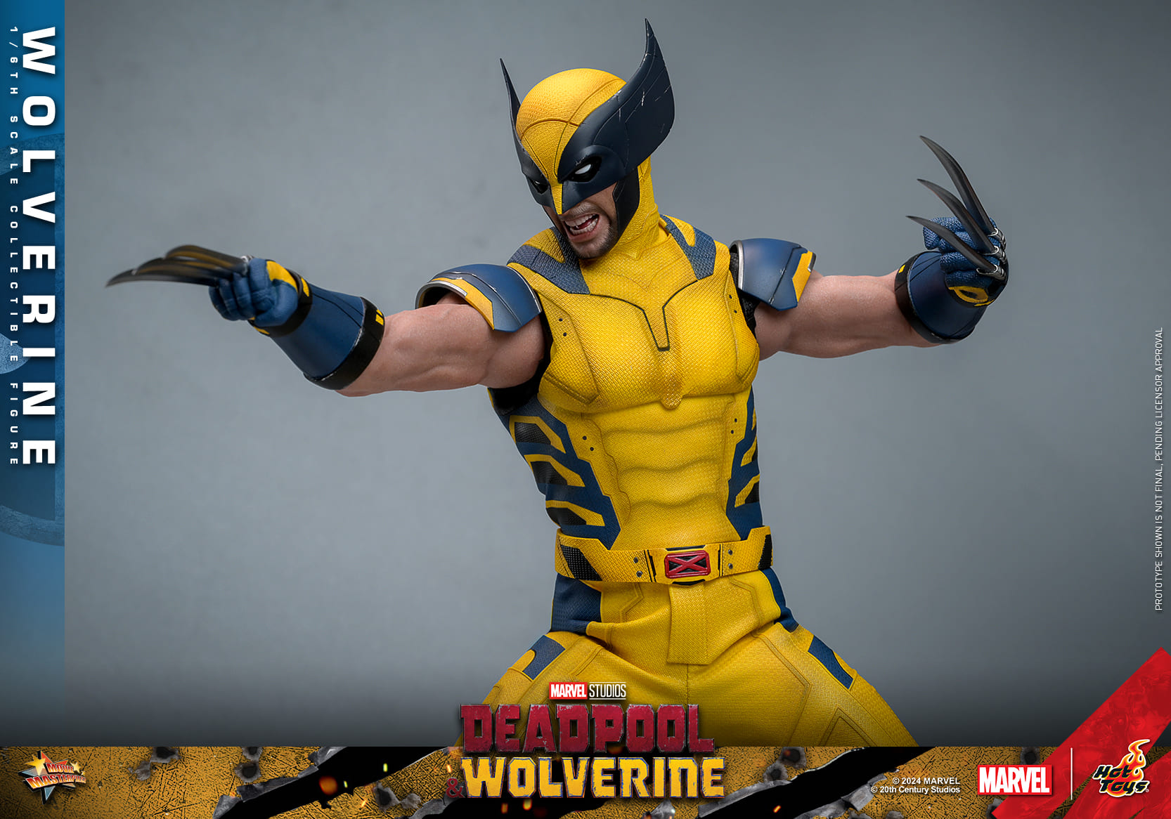 這隻必收！Hot Toys 重磅發售《死侍與金鋼狼》可動人偶！休叔表情被完美刻劃