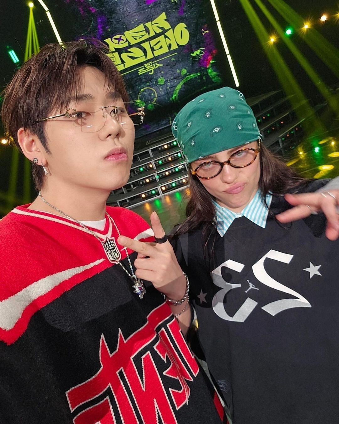 南韓超人氣歌手 ZICO 將與 Billie Eilish 合作「幹大事」？兩人親密合照曝光！網：太狂⋯