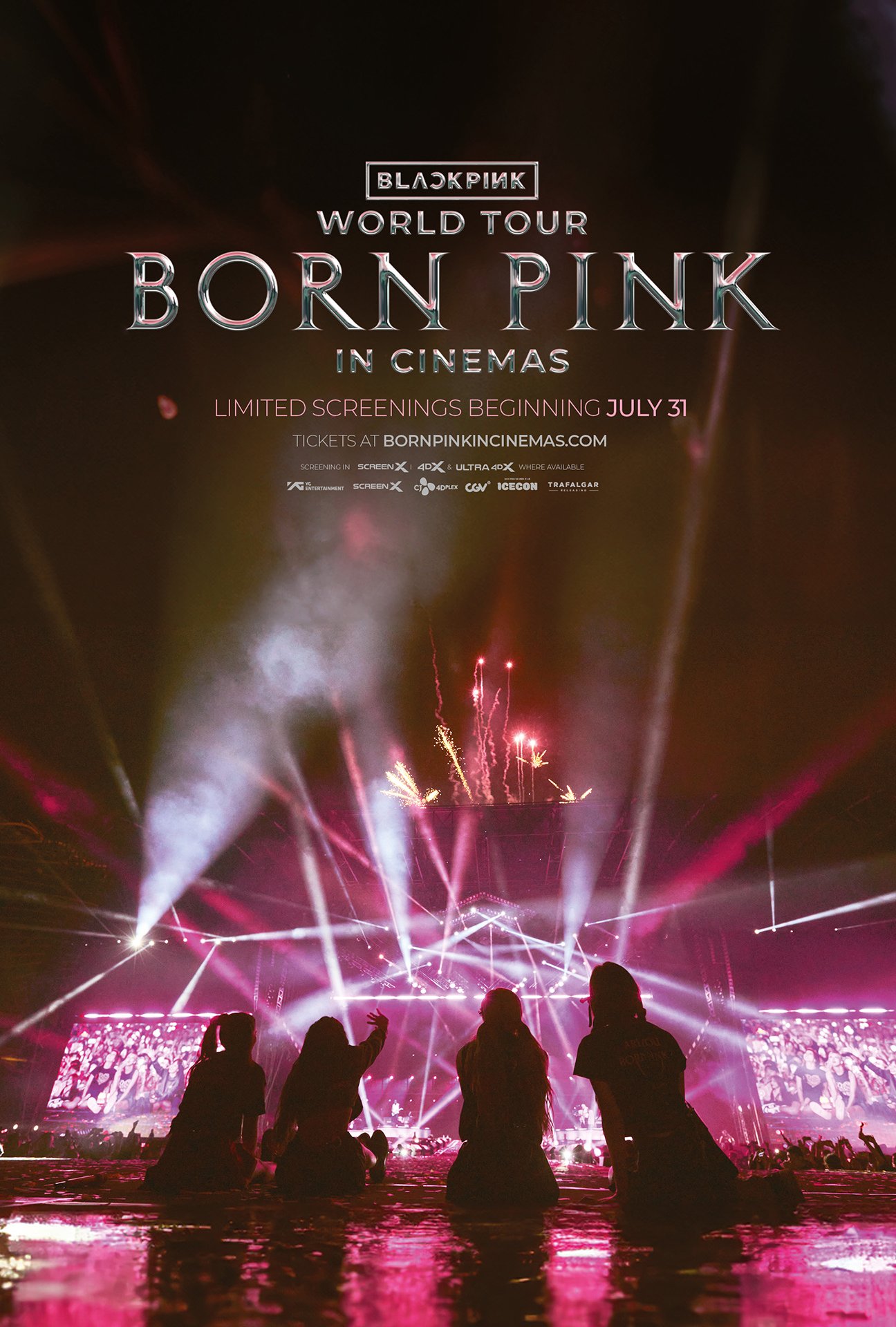 BLACKPINK《BORN PINK》演唱會電影版海報是台灣場？。（圖：X）