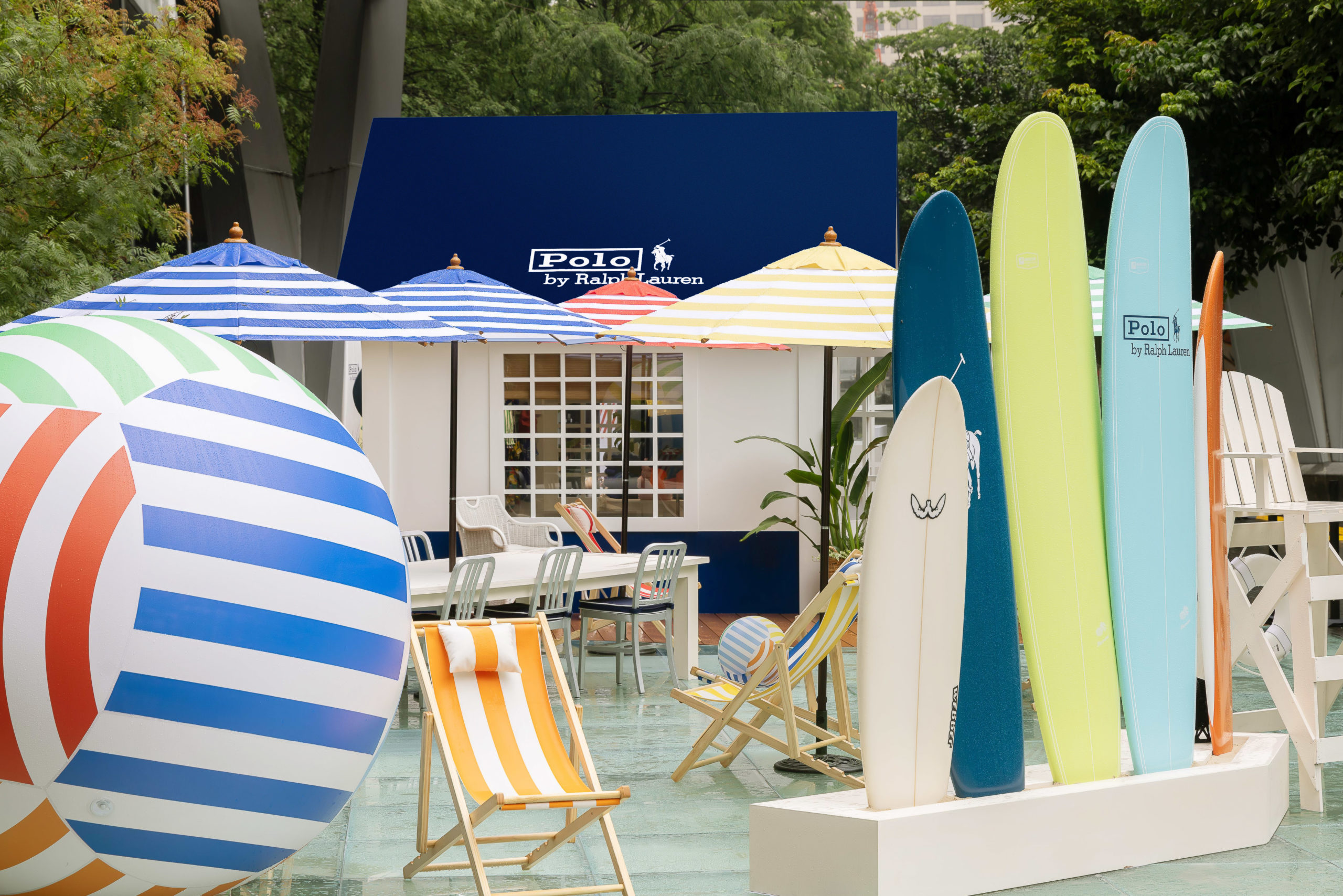 Polo Ralph Lauren 玩轉色彩 魅力演繹經典美式風格！李沐、章廣辰在夏日限定快閃裝置擁抱 Only Polo 自由精神！