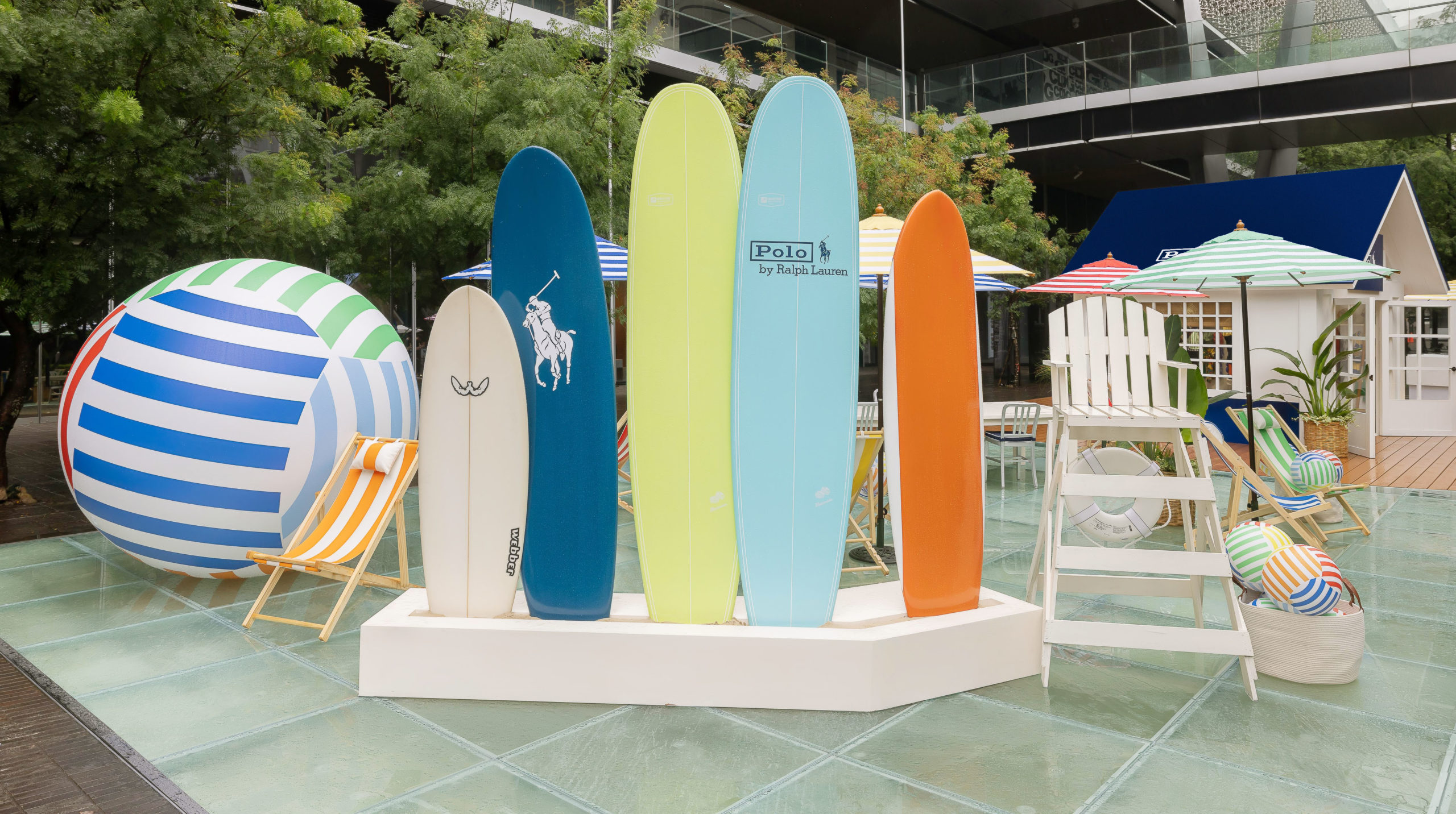 Polo Ralph Lauren 玩轉色彩 魅力演繹經典美式風格！李沐、章廣辰在夏日限定快閃裝置擁抱 Only Polo 自由精神！