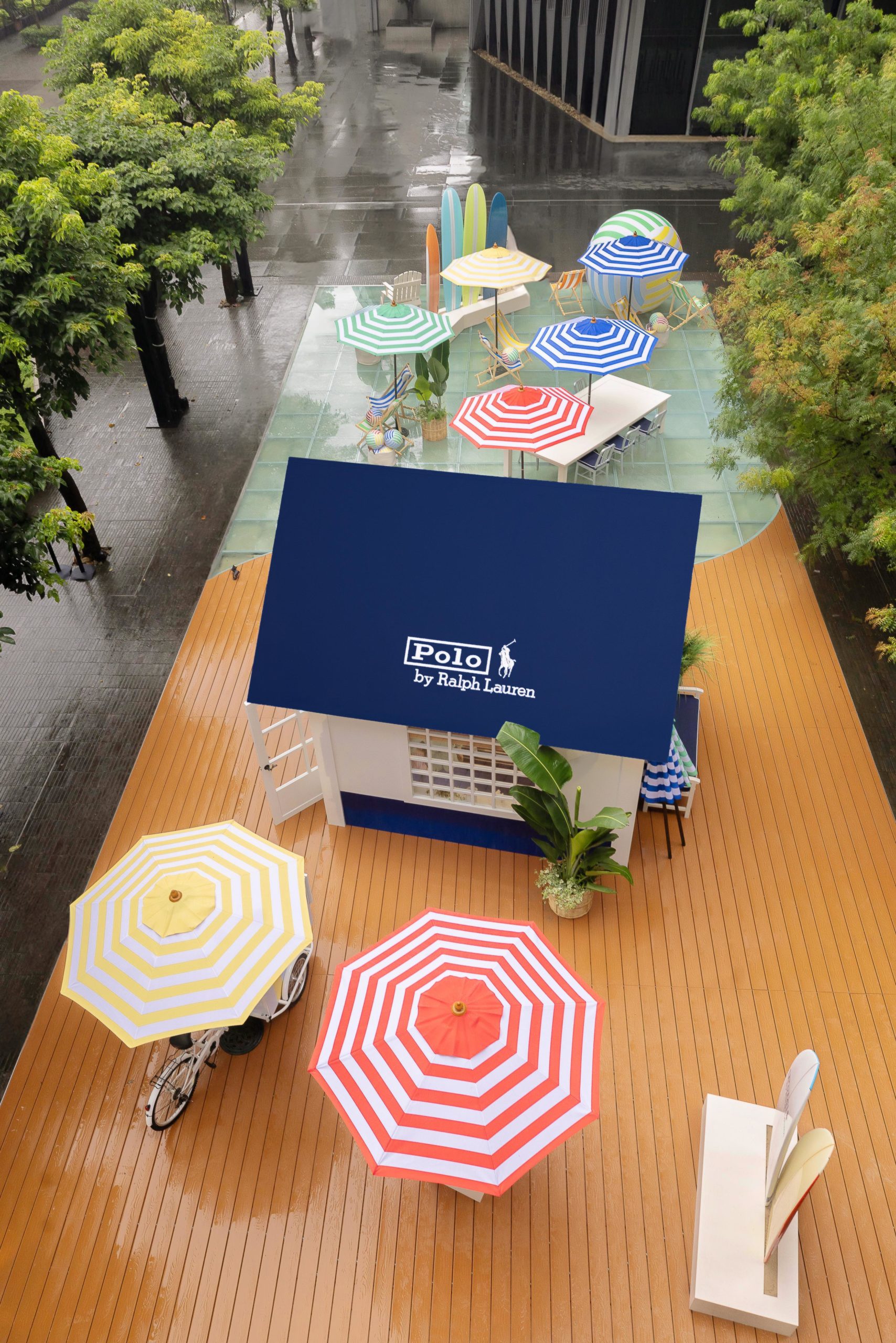 Polo Ralph Lauren 玩轉色彩 魅力演繹經典美式風格！李沐、章廣辰在夏日限定快閃裝置擁抱 Only Polo 自由精神！