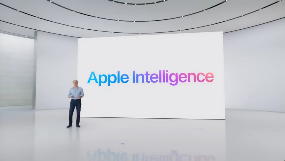 WWDC2024 蘋果開發者大會上，正式發表名為「Apple Intelligence」的全新 AI 系統