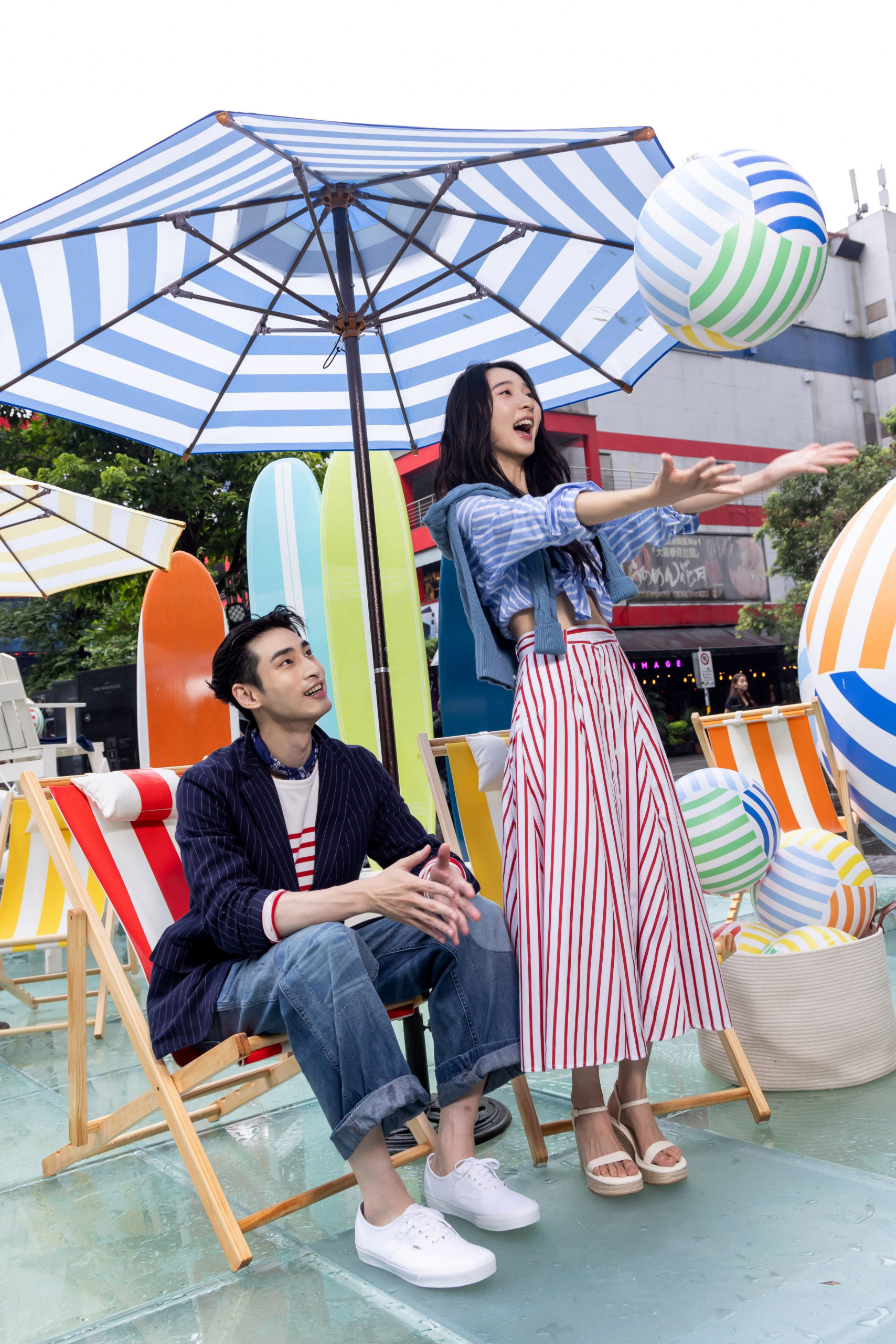 Polo Ralph Lauren 玩轉色彩 魅力演繹經典美式風格！李沐、章廣辰在夏日限定快閃裝置擁抱 Only Polo 自由精神！