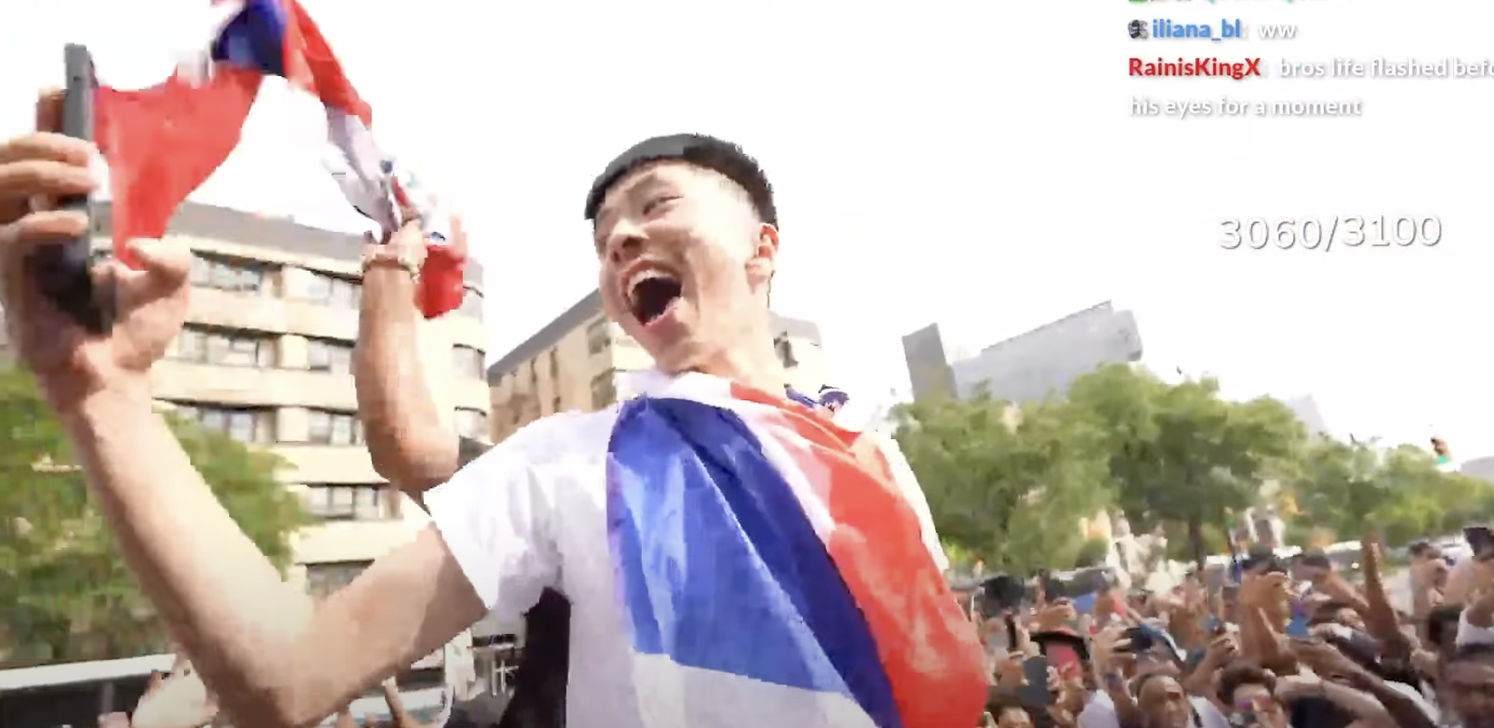 影／Ray 這下真的玩大了！與 Fanum 乘坐超跑在紐約街頭狂飆！當地警方亮槍攔停！