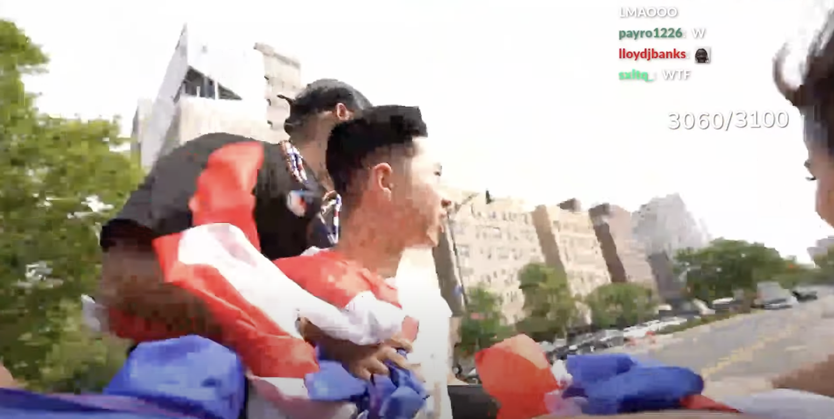 影／Ray 這下真的玩大了！與 Fanum 乘坐超跑在紐約街頭狂飆！當地警方亮槍攔停！