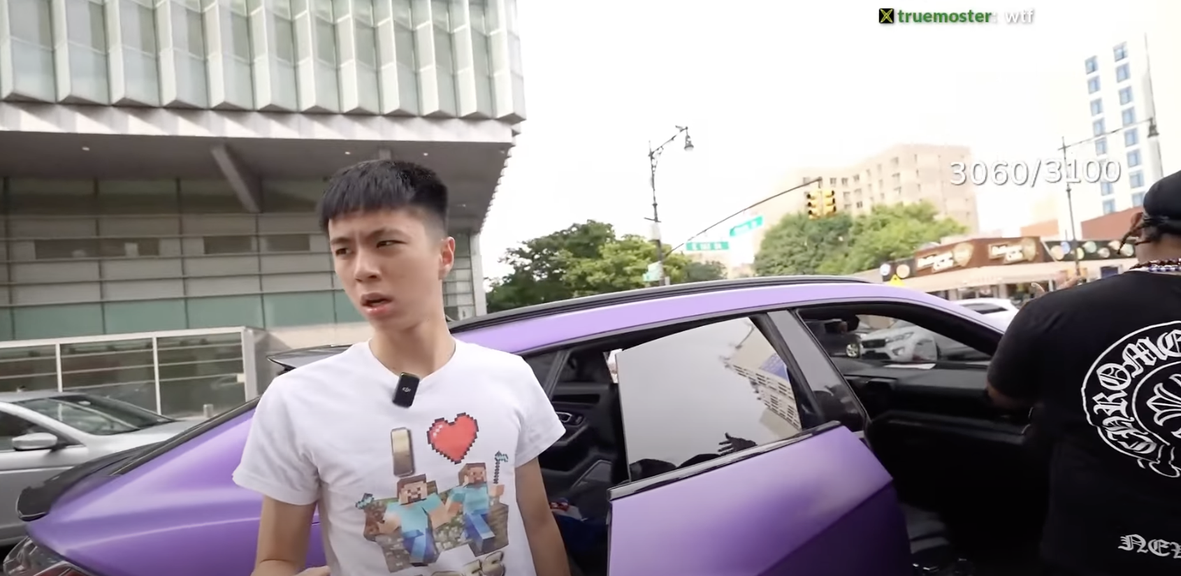 影／Ray 這下真的玩大了！與 Fanum 乘坐超跑在紐約街頭狂飆！當地警方亮槍攔停！