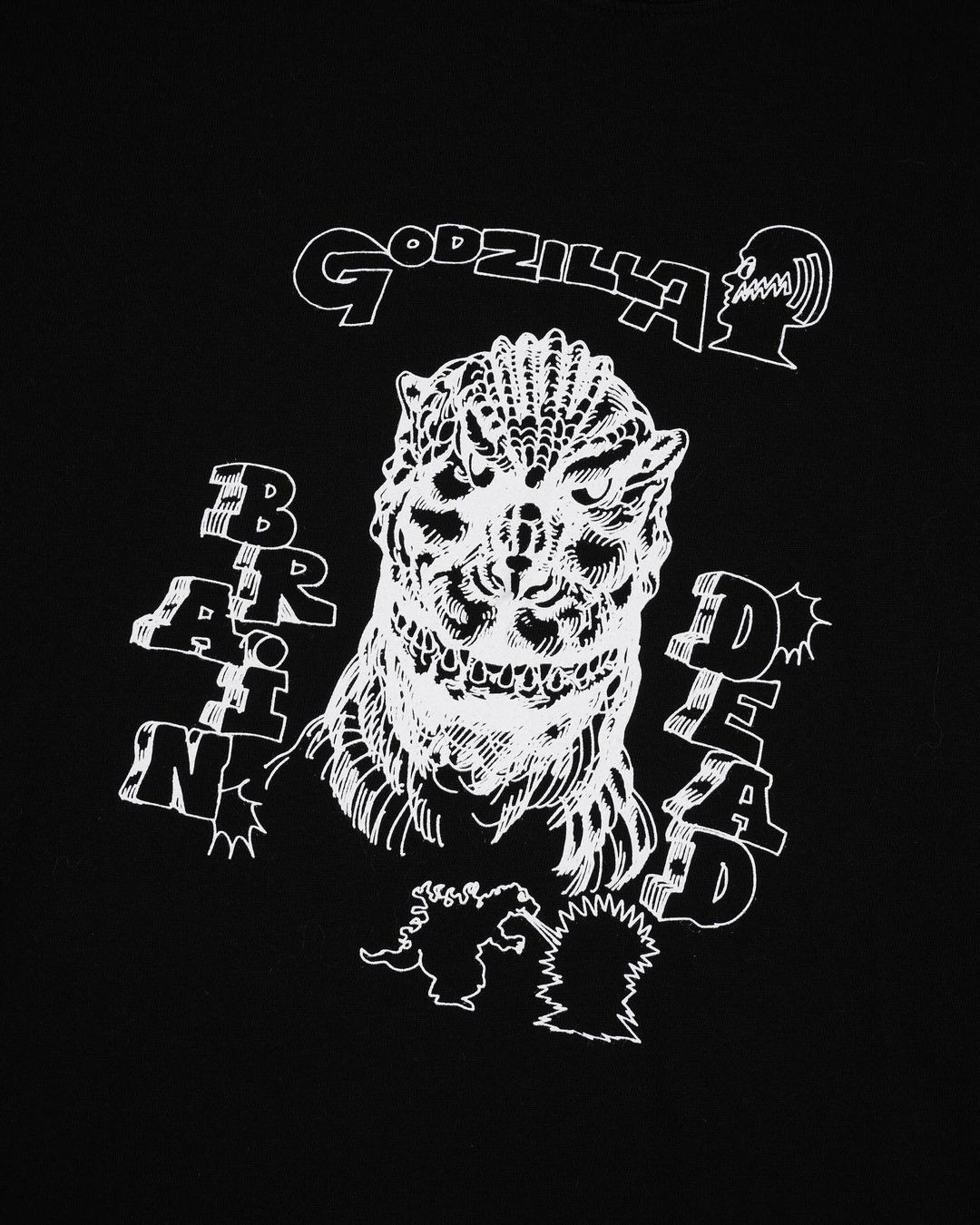 玩具必須搶！街頭品牌 Brain Dead x《哥吉拉》合作系列單品即將發布