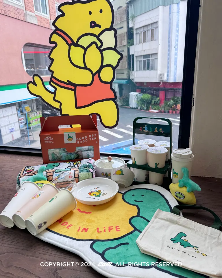 恐龍粉快看！JOGUMAN、鬍子茶、敝姓鍋療癒一夏！從飲品、鍋物到 10 樣特別款實用小物全收藏！