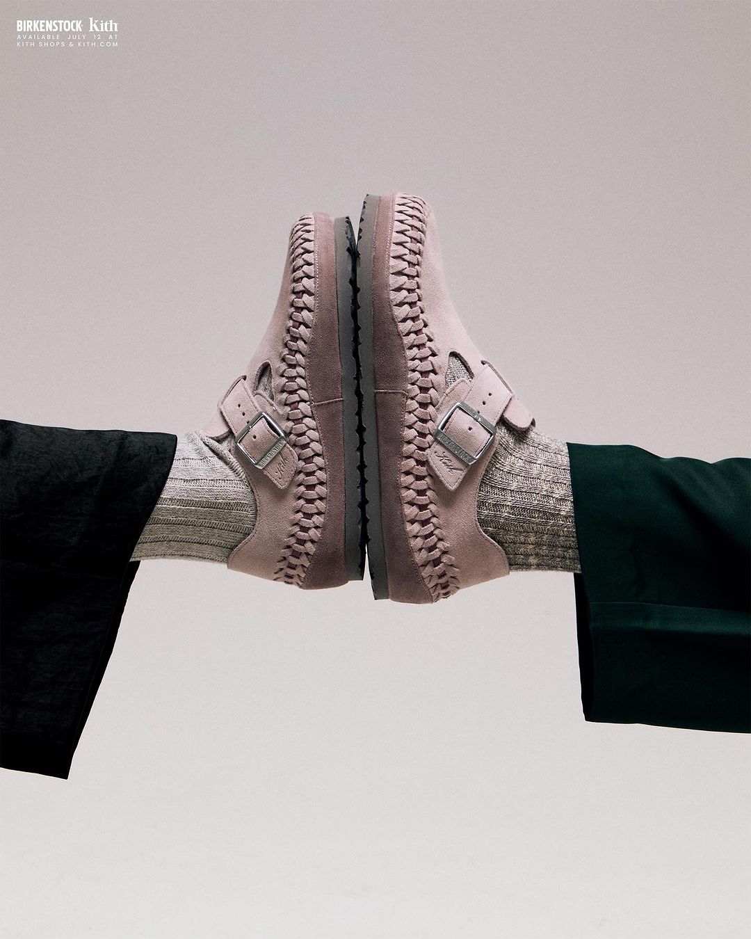 Nike 編織鞋既視感？ KITH x BIRKENSTOCK 聯名鞋款 Braided London 新色登場