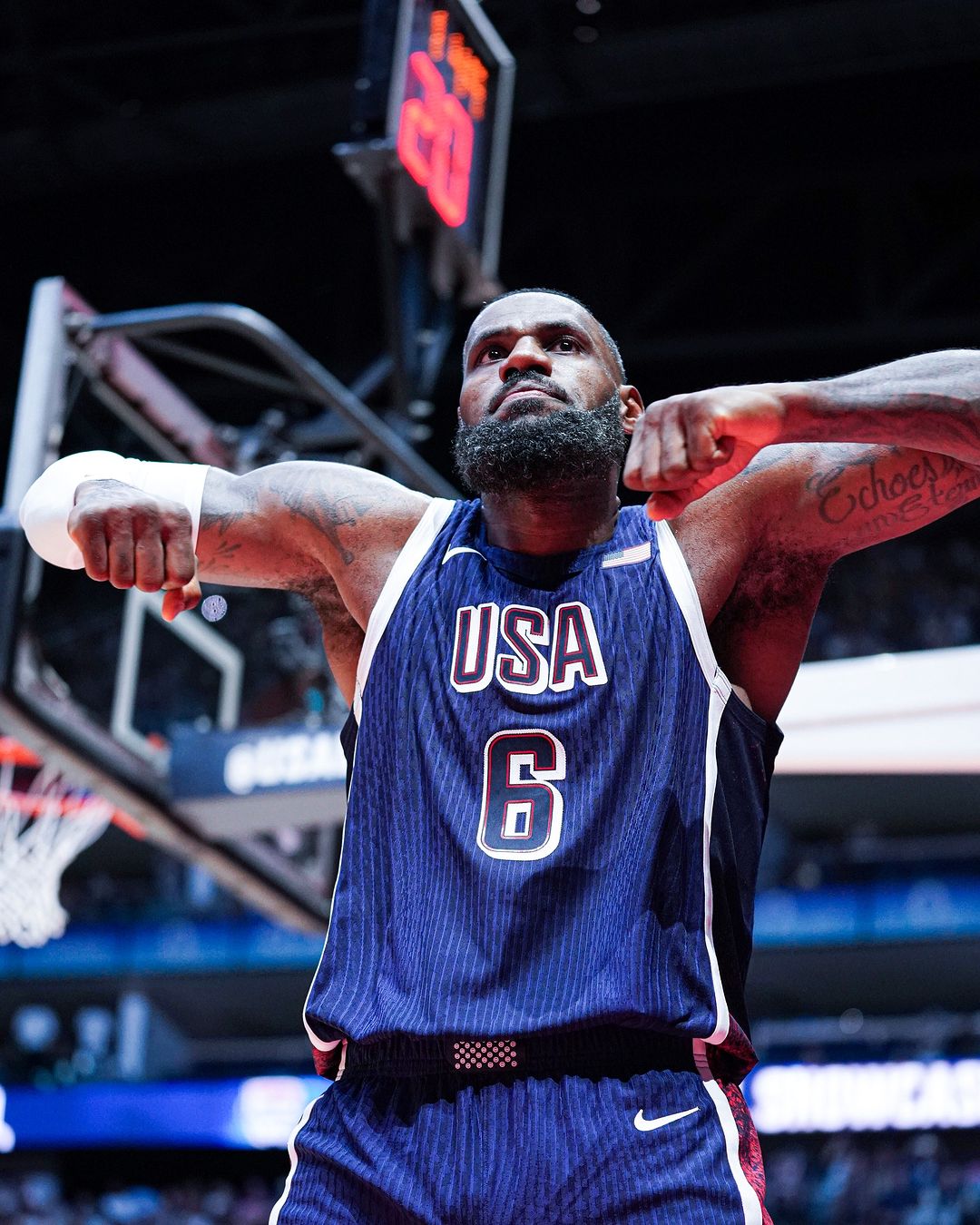 巴黎奧運｜首位男籃運動員！LeBron James 將擔任美國奧運代表隊掌旗手，生涯傳奇再添一筆！