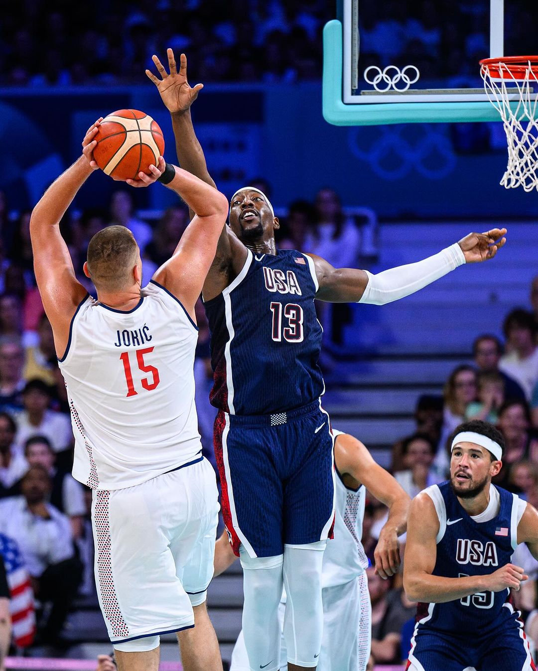 巴黎奧運｜死神 KD 降臨狂轟 23 分！美國男籃 110：84 大勝塞爾維亞，金牌之路拿下首勝！