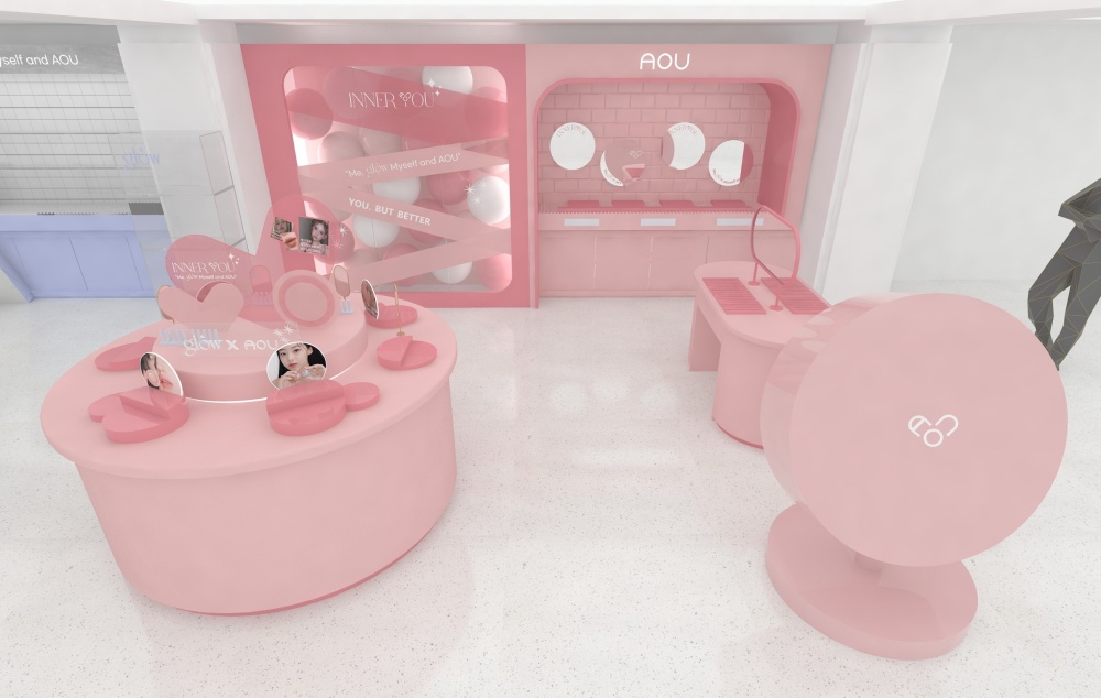免出國一次搞定！ AOU 攜手 glow 兩大人氣韓妝品牌首次登台打造快閃店