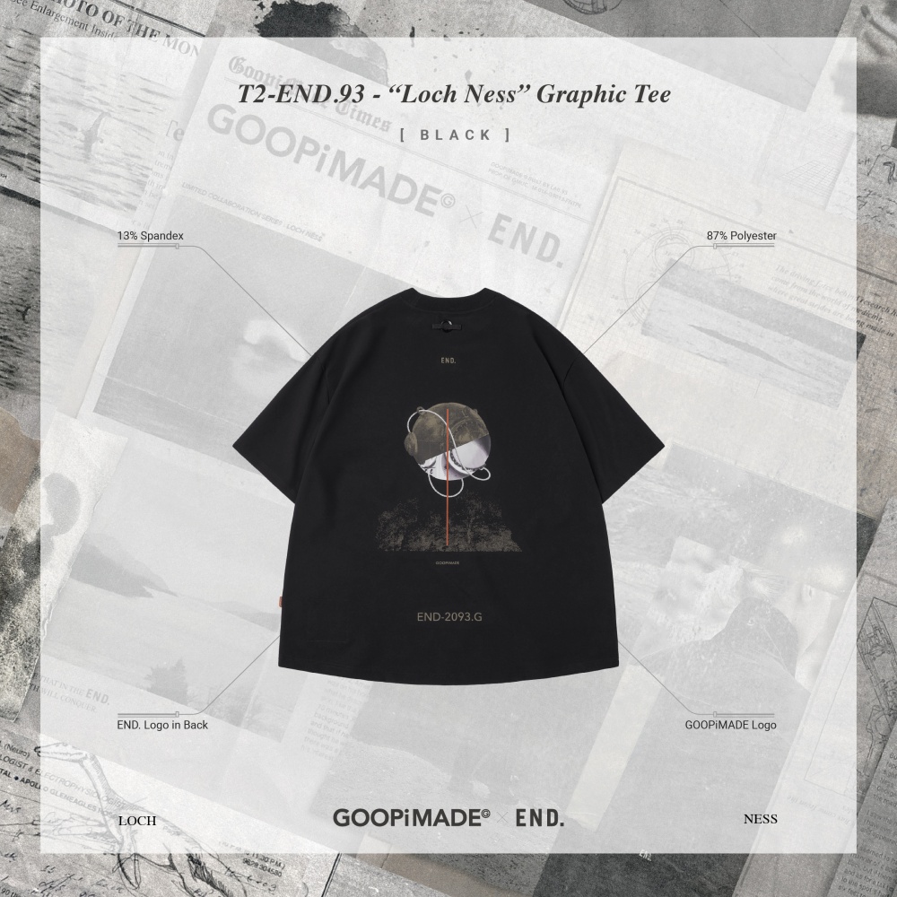 耗時兩年跨國巨作！英國時尚名所 END. x GOOPiMADE 全新聯乘系列登場