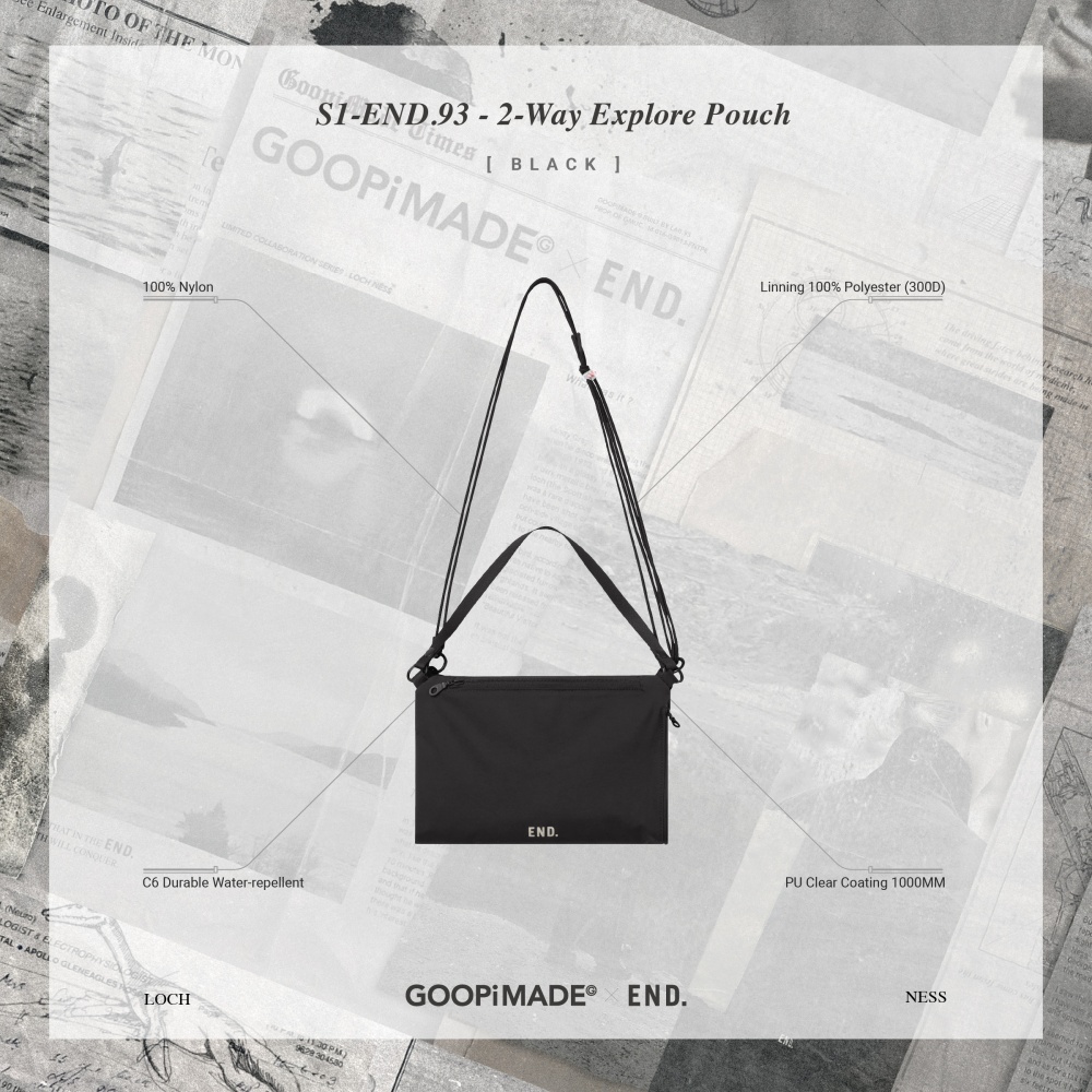 耗時兩年跨國巨作！英國時尚名所 END. x GOOPiMADE 全新聯乘系列登場