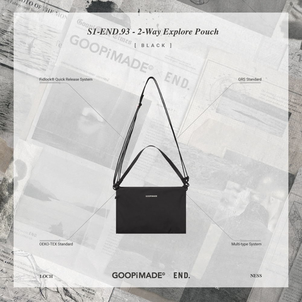 耗時兩年跨國巨作！英國時尚名所 END. x GOOPiMADE 全新聯乘系列登場