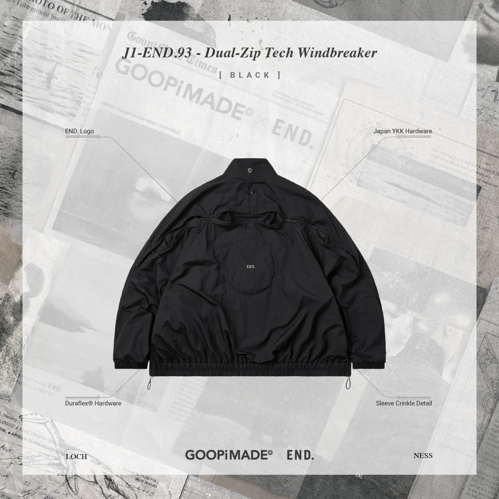 耗時兩年跨國巨作！英國時尚名所 END. x GOOPiMADE 全新聯乘系列登場