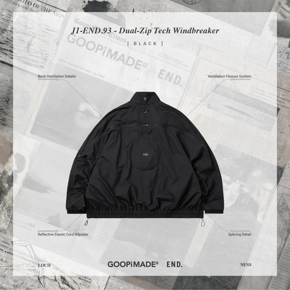 耗時兩年跨國巨作！英國時尚名所 END. x GOOPiMADE 全新聯乘系列登場