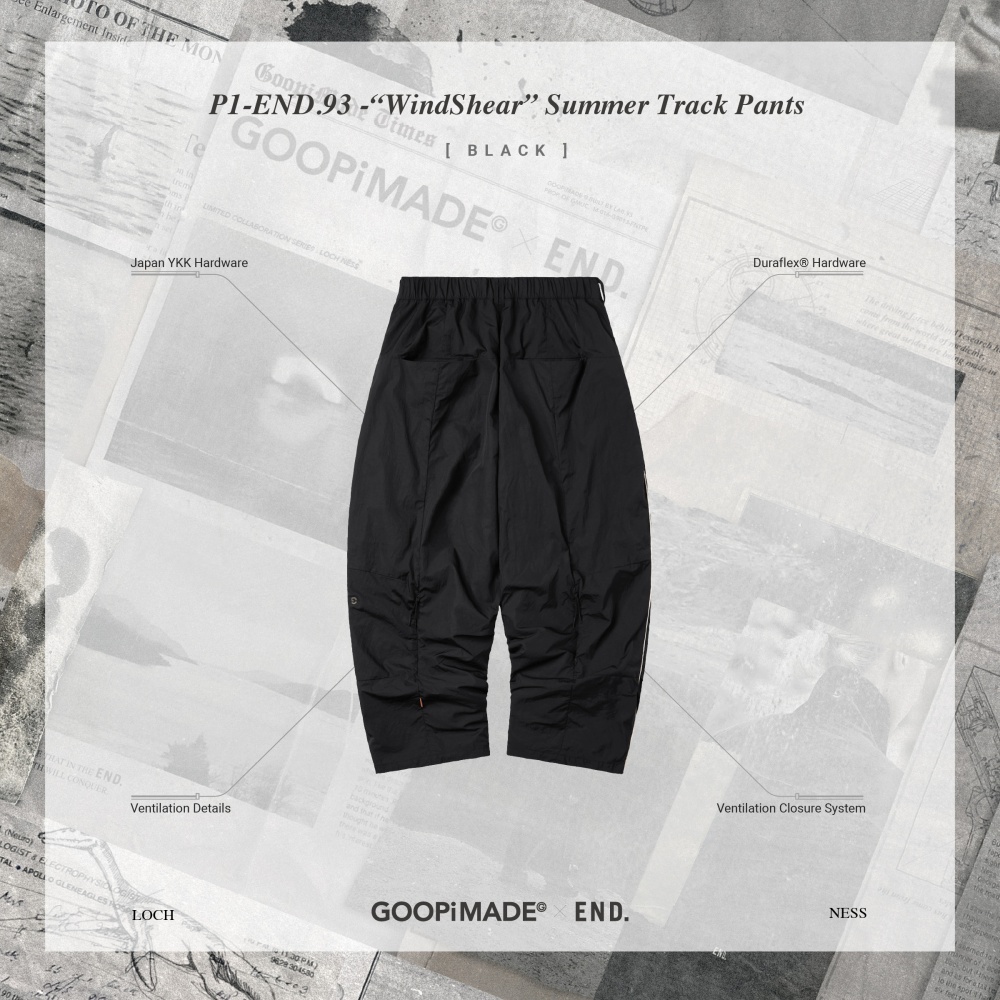 耗時兩年跨國巨作！英國時尚名所 END. x GOOPiMADE 全新聯乘系列登場