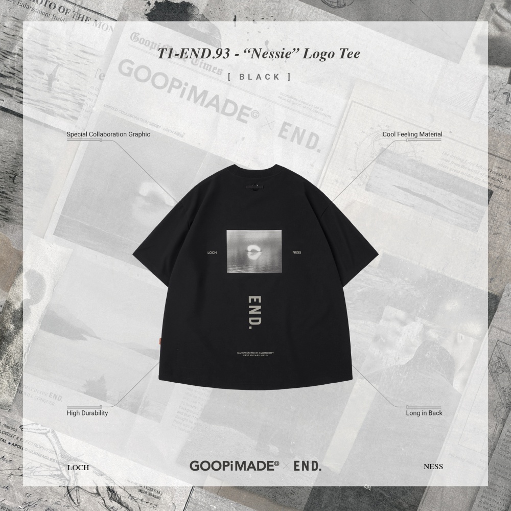 耗時兩年跨國巨作！英國時尚名所 END. x GOOPiMADE 全新聯乘系列登場