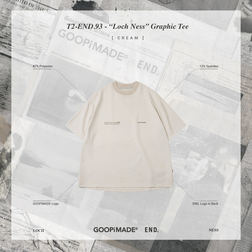 耗時兩年跨國巨作！英國時尚名所 END. x GOOPiMADE 全新聯乘系列登場