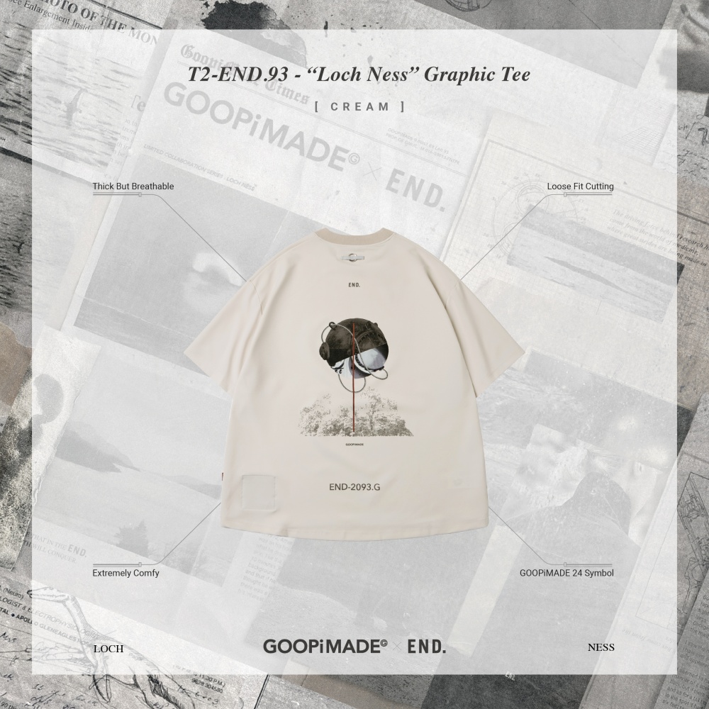 耗時兩年跨國巨作！英國時尚名所 END. x GOOPiMADE 全新聯乘系列登場