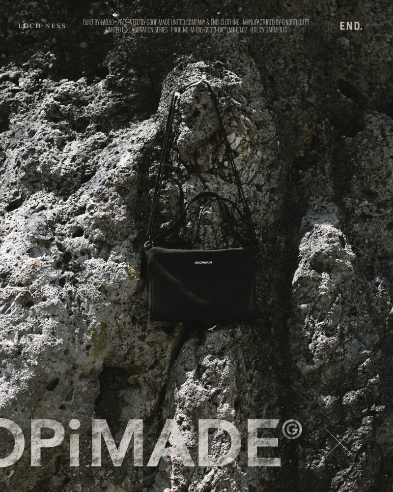 耗時兩年跨國巨作！英國時尚名所 END. x GOOPiMADE 全新聯乘系列登場