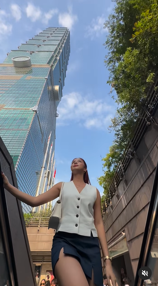 101 捷運站手扶梯成打卡新熱點？外國遊客排隊搶搭「這樣拍」網友：跟日本晴空塔一樣的概念