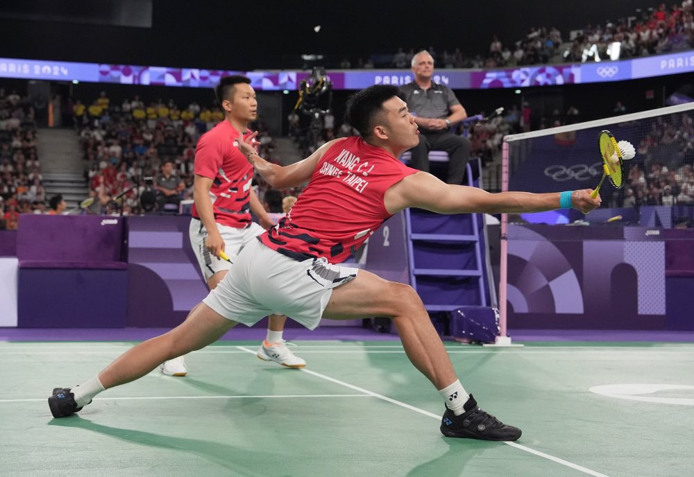 巴黎奧運｜「麟洋配」勢如破竹！李洋/王齊麟晉級羽球男雙四強
