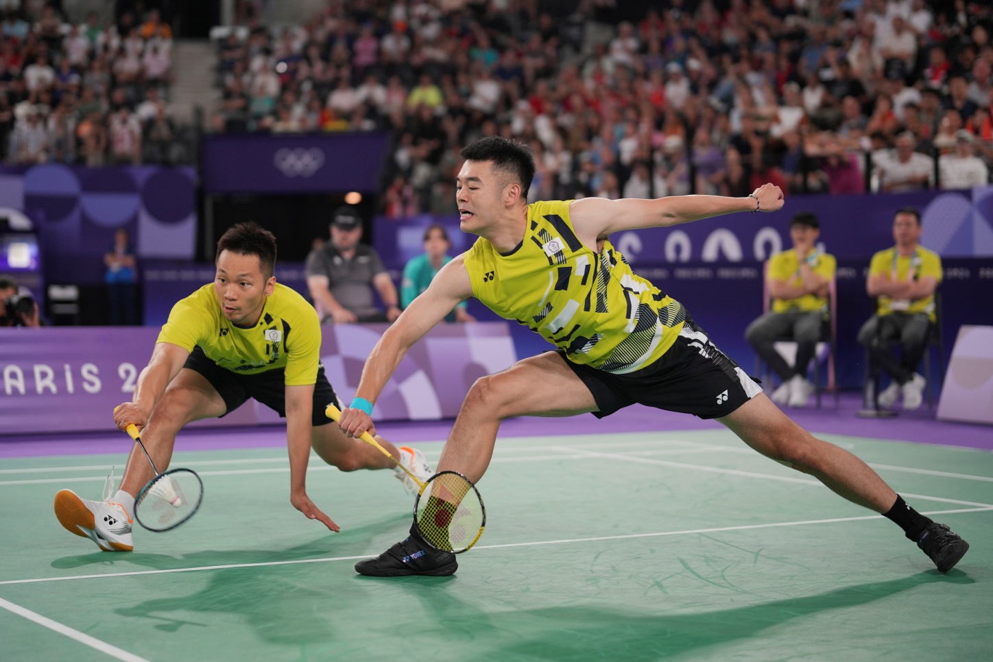巴黎奧運｜讓一追二「麟洋配」撂倒世界第 2 強！金牌戰，中華隊來了！