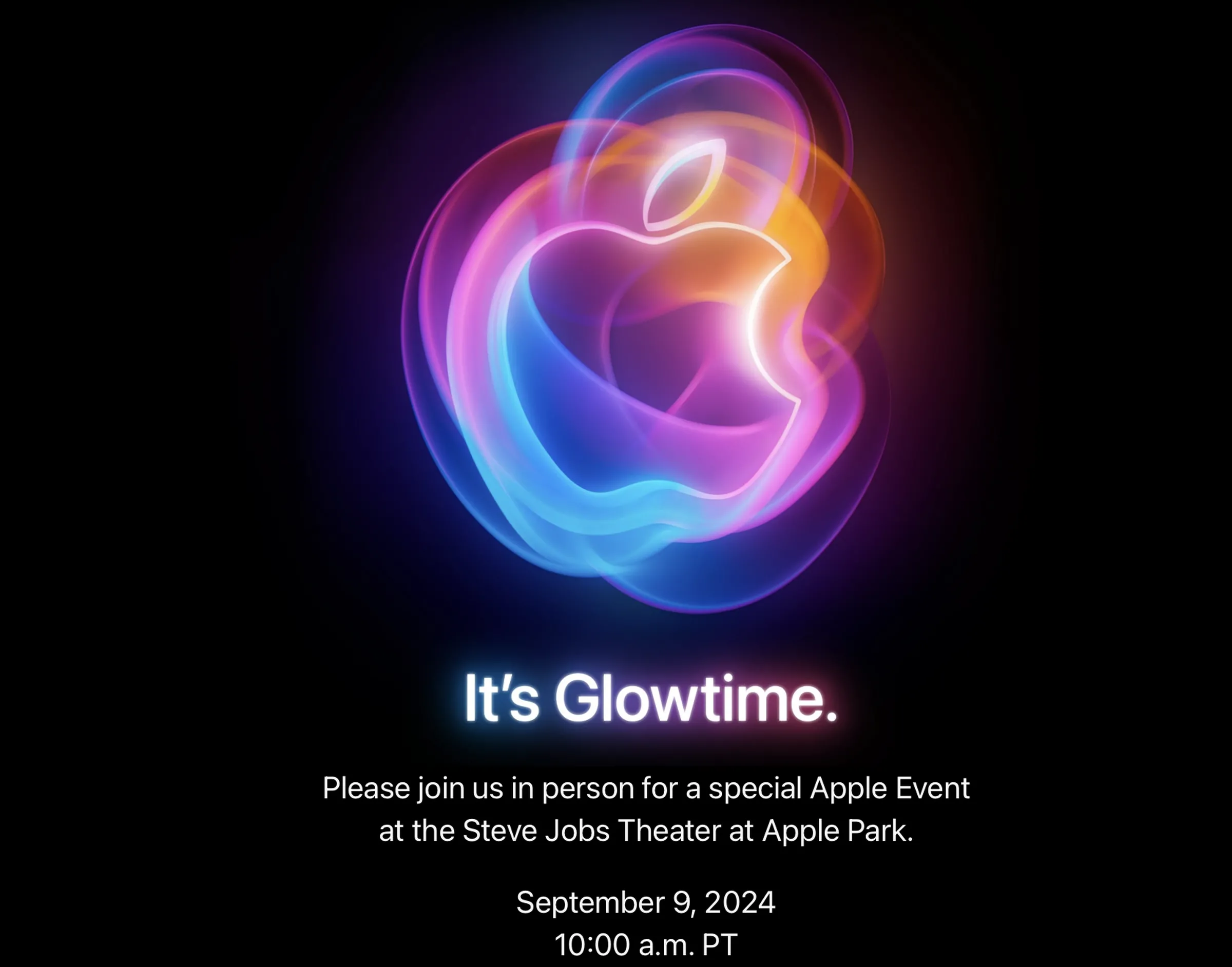 2024 Apple Event - It's Glowtime.發光時刻